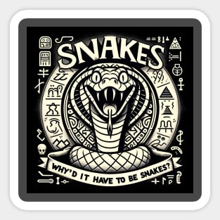 Snakes Sticker